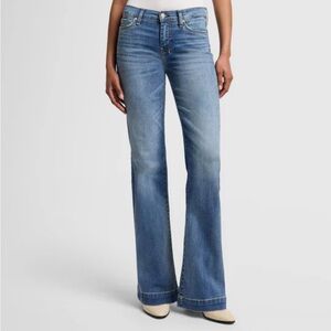 7 for all mankind dojo boot cut jeans size 26 , 32 inch inseam